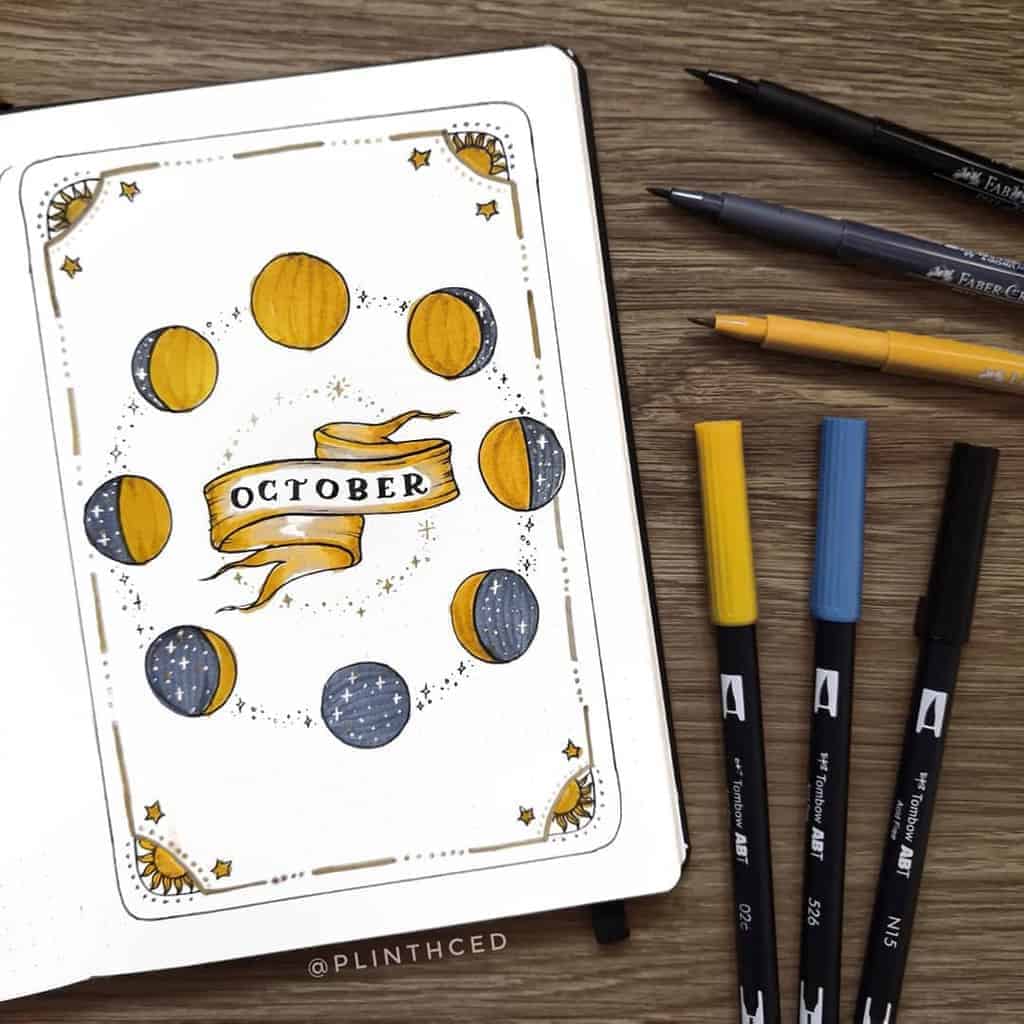October Cover Page by @plinthced | Masha Plans