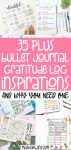 Bullet Journal Gratitude Logs For Happiness In Your life | Masha Plans
