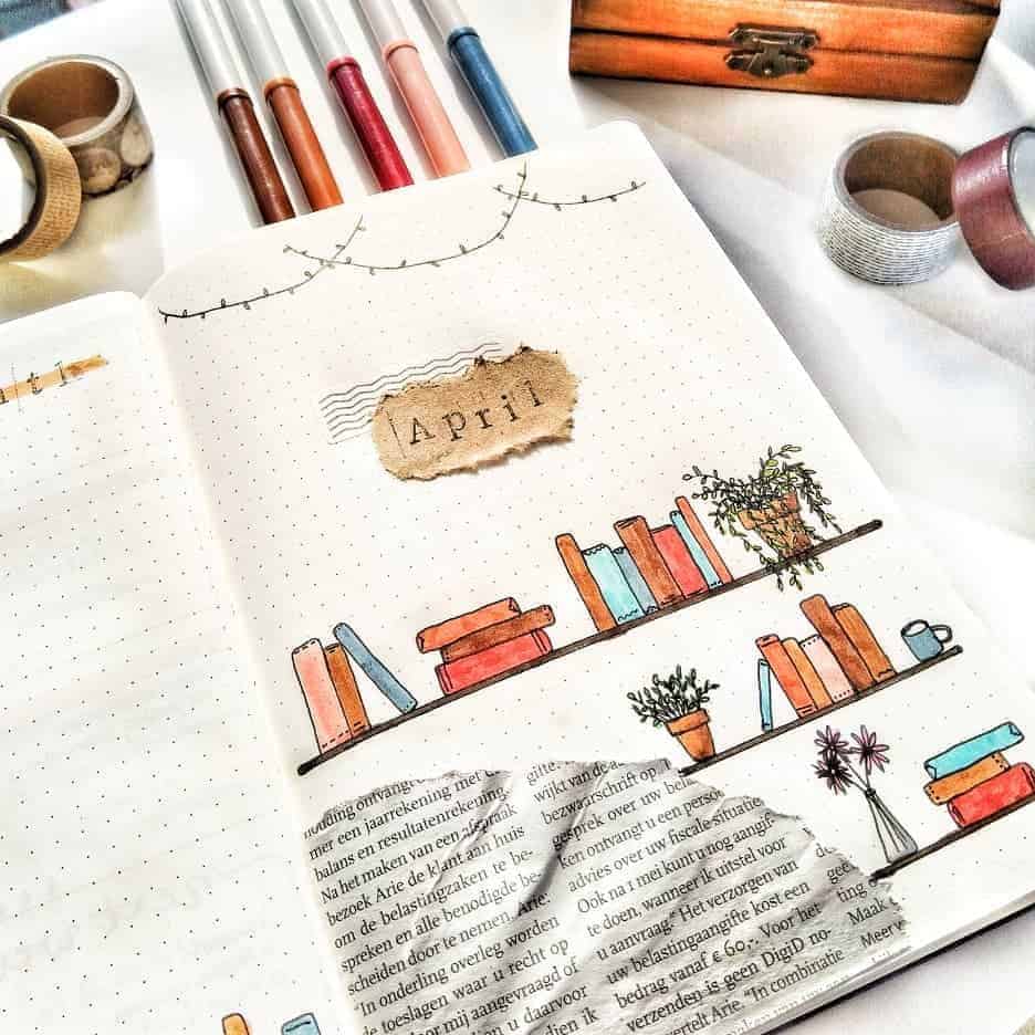 37 Brilliant Book Bullet Journal Theme Ideas And Inspirations