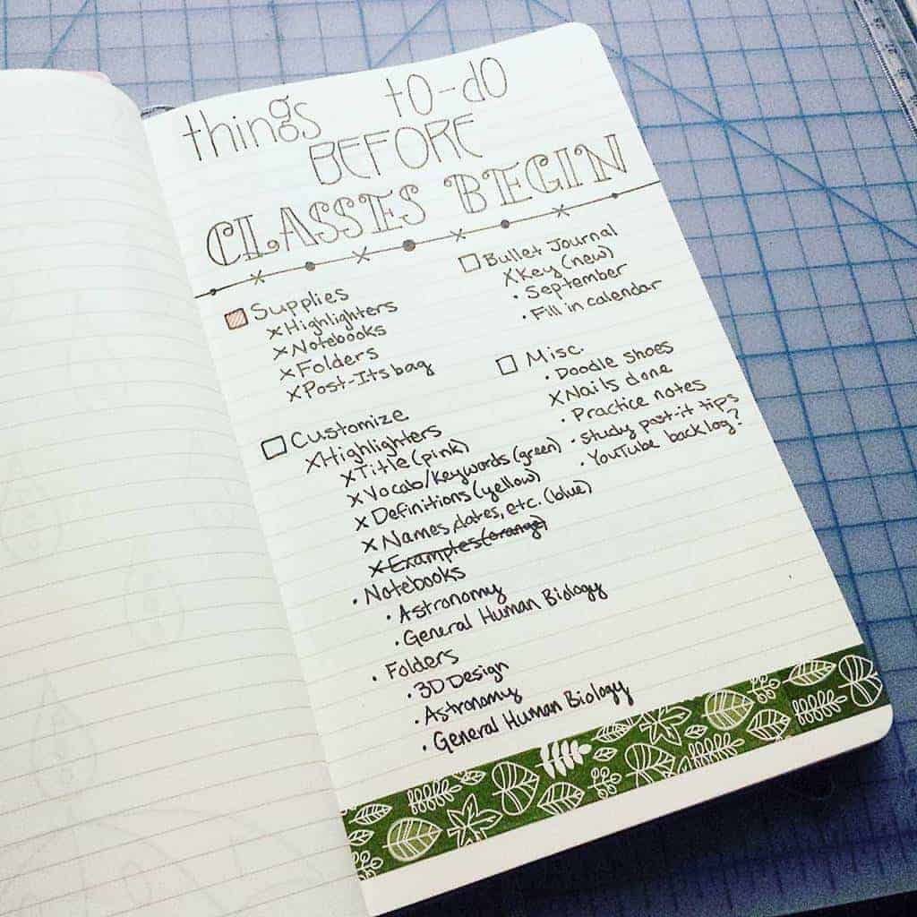Homeschool Bullet Journal Page Ideas - spread by @relatablehaley | Masha Plans