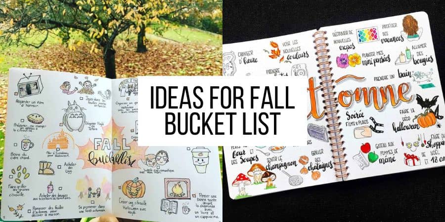 Printable, Autumn Bucket List — give with joy