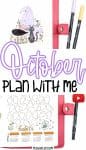 Plan With Me: October 2020 Bullet Journal Setup | Masha Plans