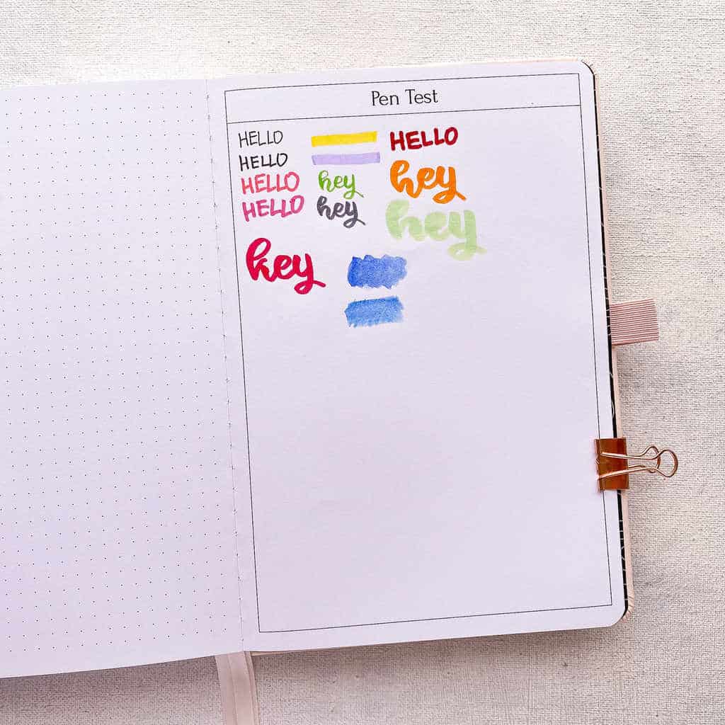 Smart Planner Bullet Journal With Thick Paper | Masha Plans