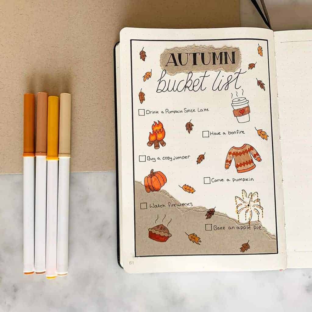 Pumpkin Spice Quotes Planner Stickers Fall Lettering Cute Autumn Hobo |  Bujo | Bullet Journal | Hobonichi