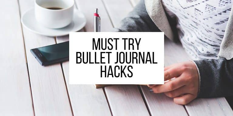 25 Bullet Journal Hacks To Try Right Away