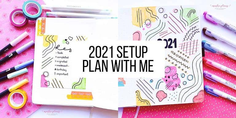Plan With Me: My 2021 Bullet Journal Setup