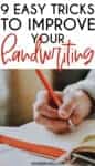 9 Easy Tricks To Improve Your Handwriting | Masha Plans