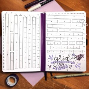 Bullet Journal Grid Spacing Guide: All You Need To Know | Masha Plans