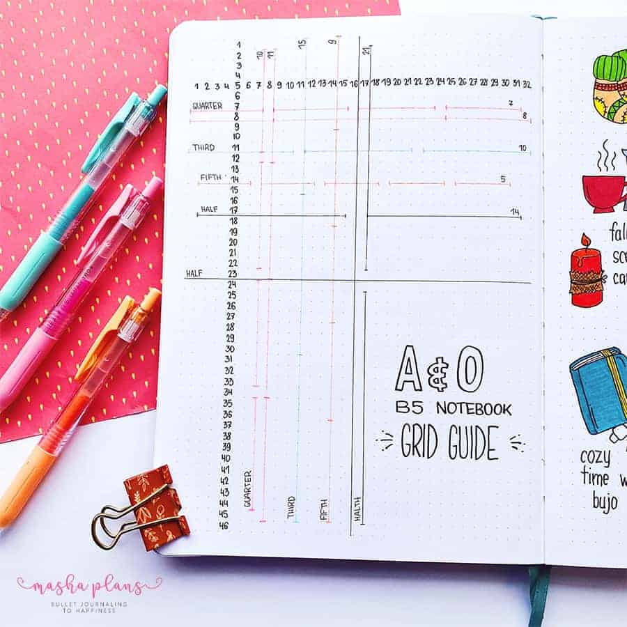 Using A B5 Journal As Your Bullet Journal + Free Printable