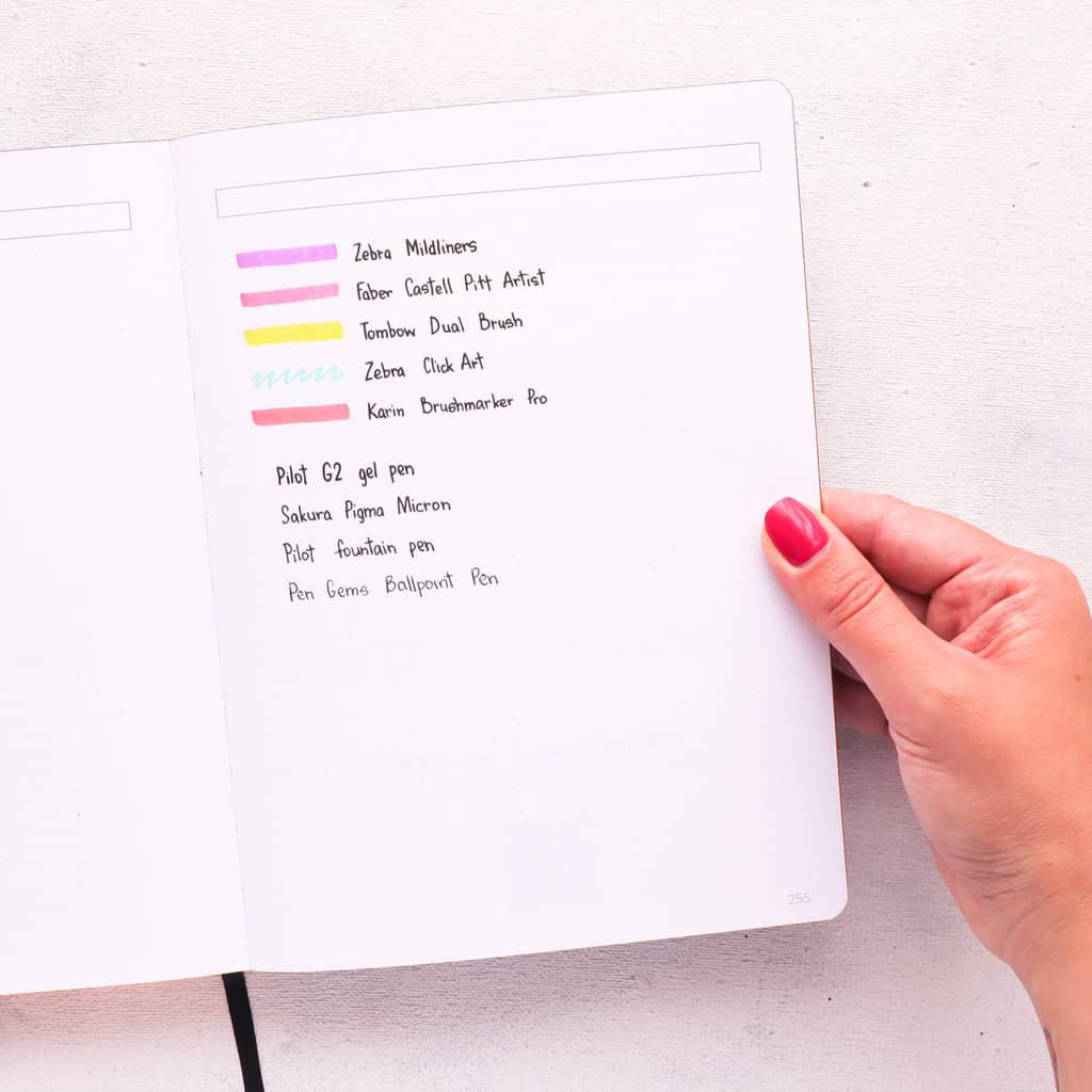 How to Deal With Bleeding and Ghosting in Your Bullet Journal