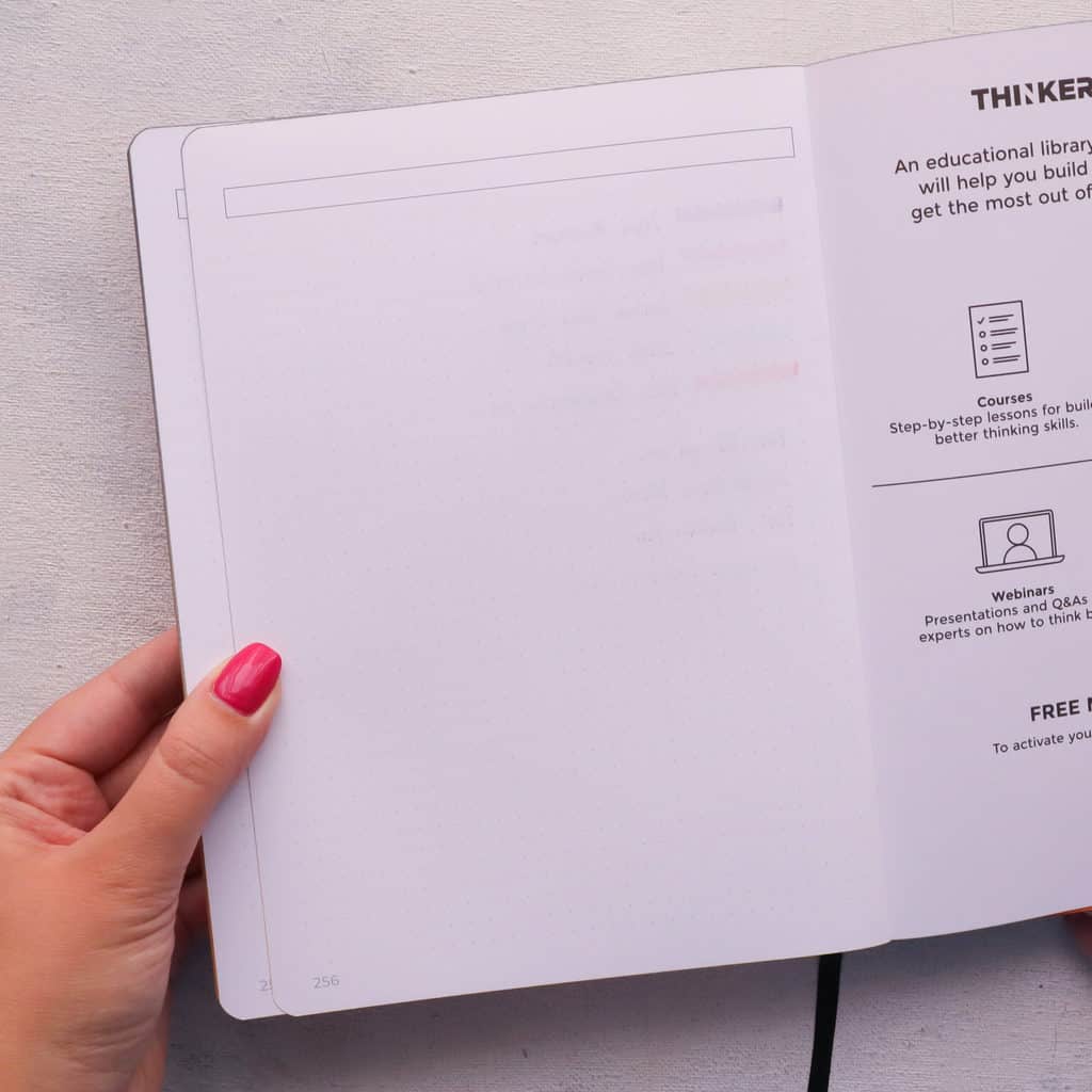 Nuuna Thinkers Notebook Review | Masha Plans