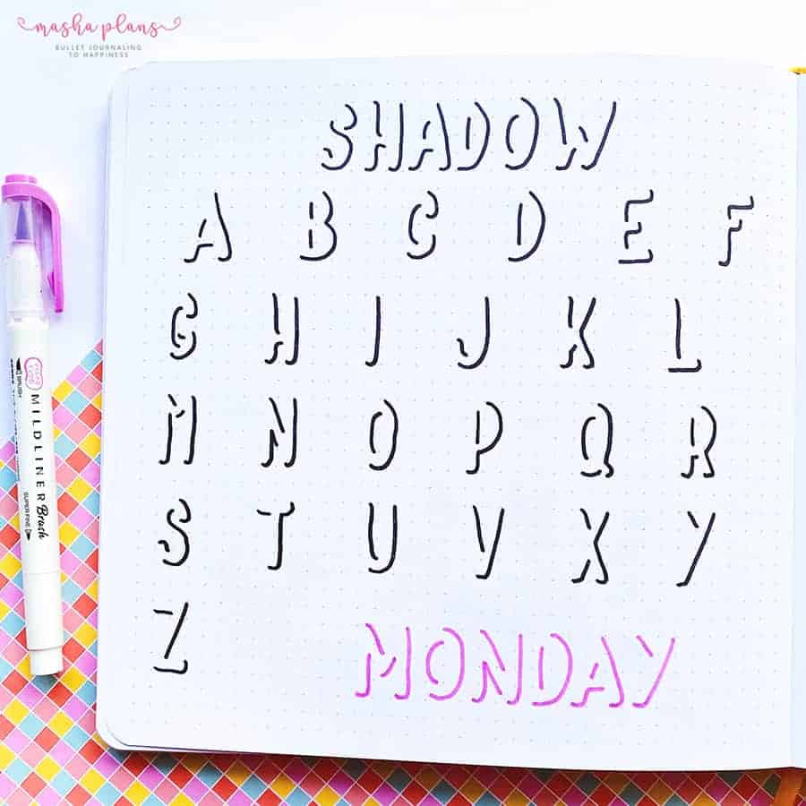 Bullet Journal Fonts (14 Fonts For Bullet Journal You Need To Try!)