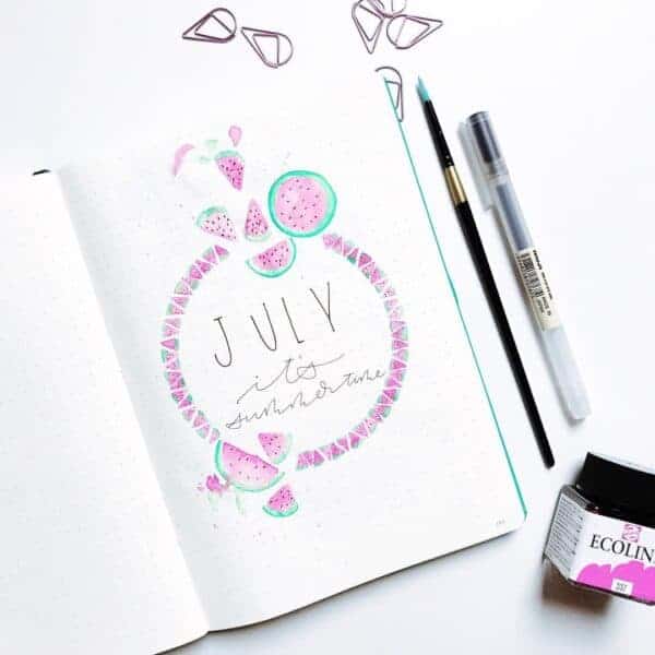 Fantastic Summer Bullet Journal Page Ideas | Masha Plans
