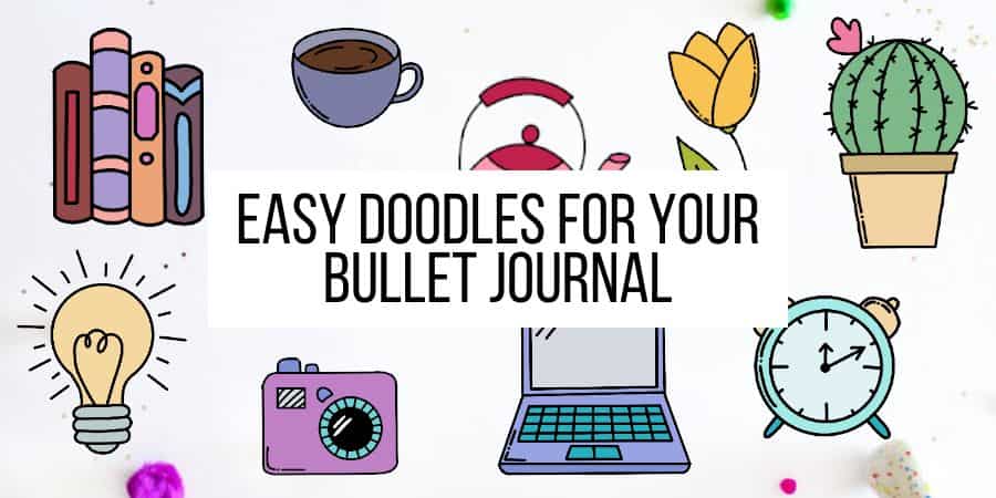 17 Easy Doodles To Draw In Your Bullet Journal: Learn To Doodle | Masha  Plans