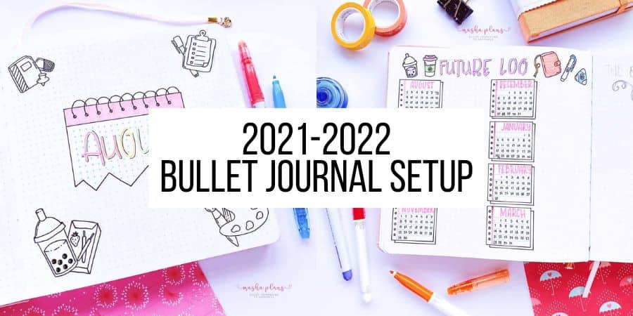 Happy New Year! My 2022 Bullet Journal setup
