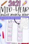 August 2021 Plan WIth Me and New Bullet Journal Setup | Masha Plans