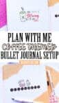 Plan With Me: Coffee Themed Bullet Journal Setup | Masha Plans