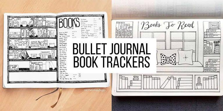 31+ Creative Bullet Journal Book Tracker Pages