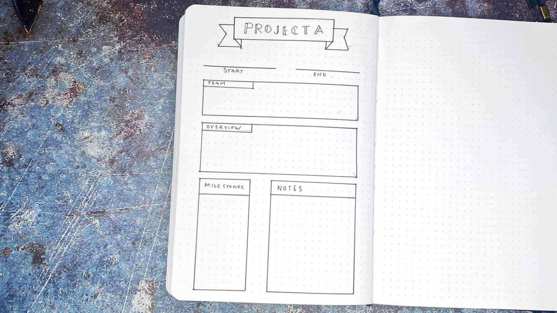 Project Management In Your Bullet Journal Masha Plans