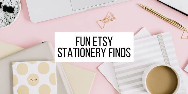Bullet Journal Supplies: Etsy Finds