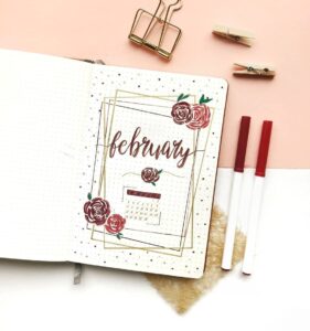 February Bullet Journal Theme Ideas (+ Plan With Me) | Masha Plans