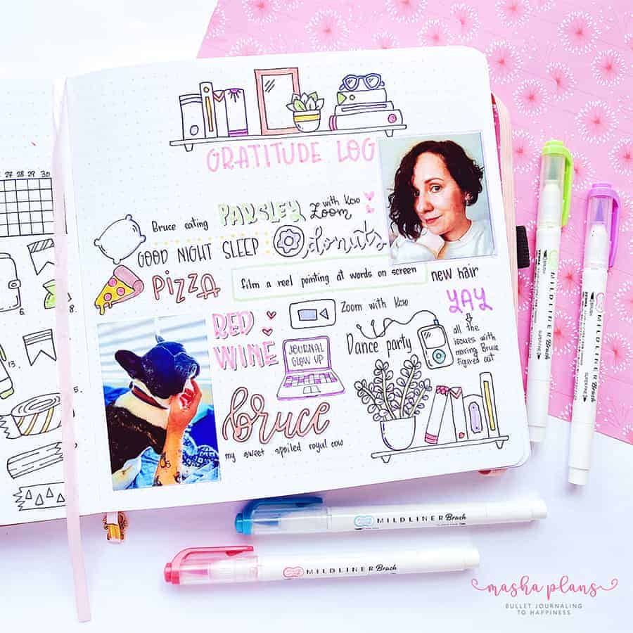 20 Amazing Bullet Journal Page Ideas - The Glow Up Project