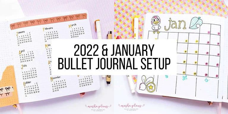 Plan With Me: 2022 Bullet Journal Setup