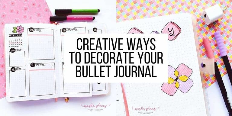 9 Creative Ways To Decorate Your Journal Pages