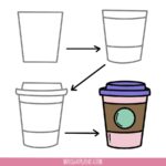 7 Simple Ways To Doodle Coffee: Step-By-Step Tutorials | Masha Plans