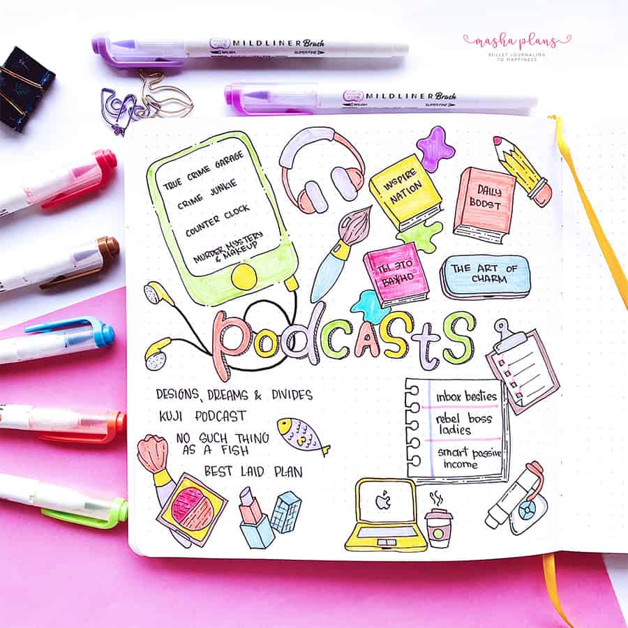 Bleeding, Ghosting & Your Bullet Journal - how to stop it, avoid it and fix  it! 