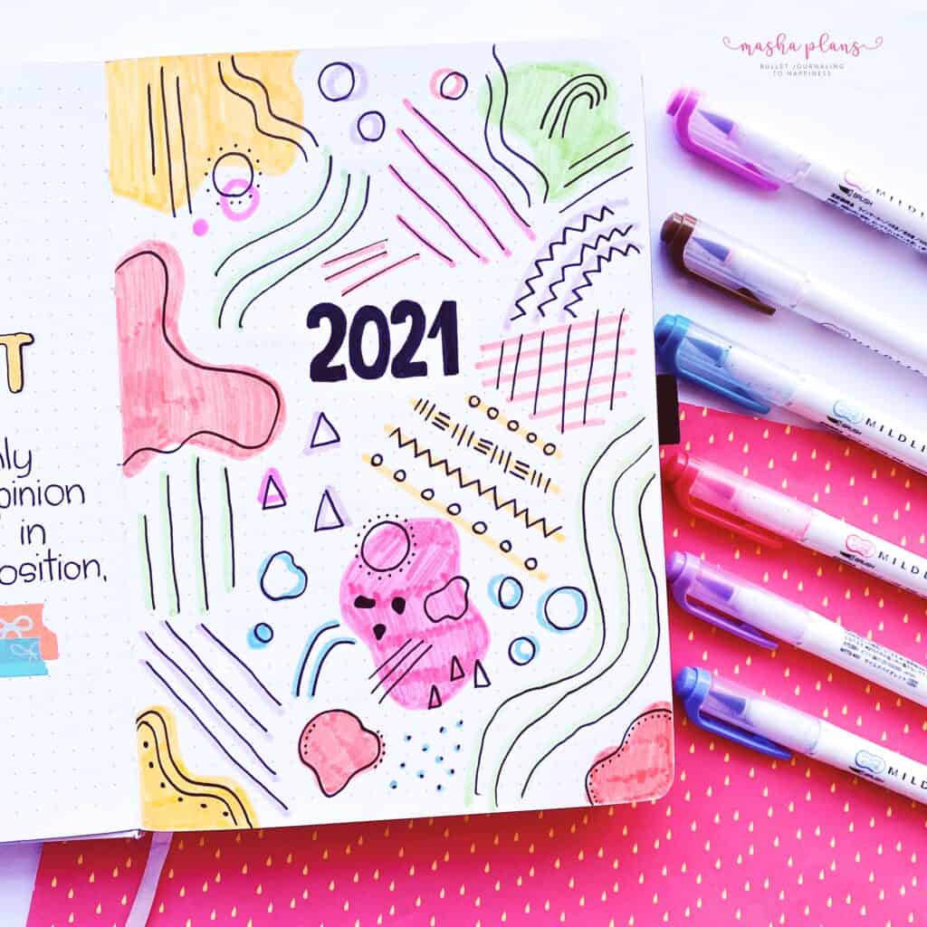 2024 Pre-Made Bullet Dotted Journal