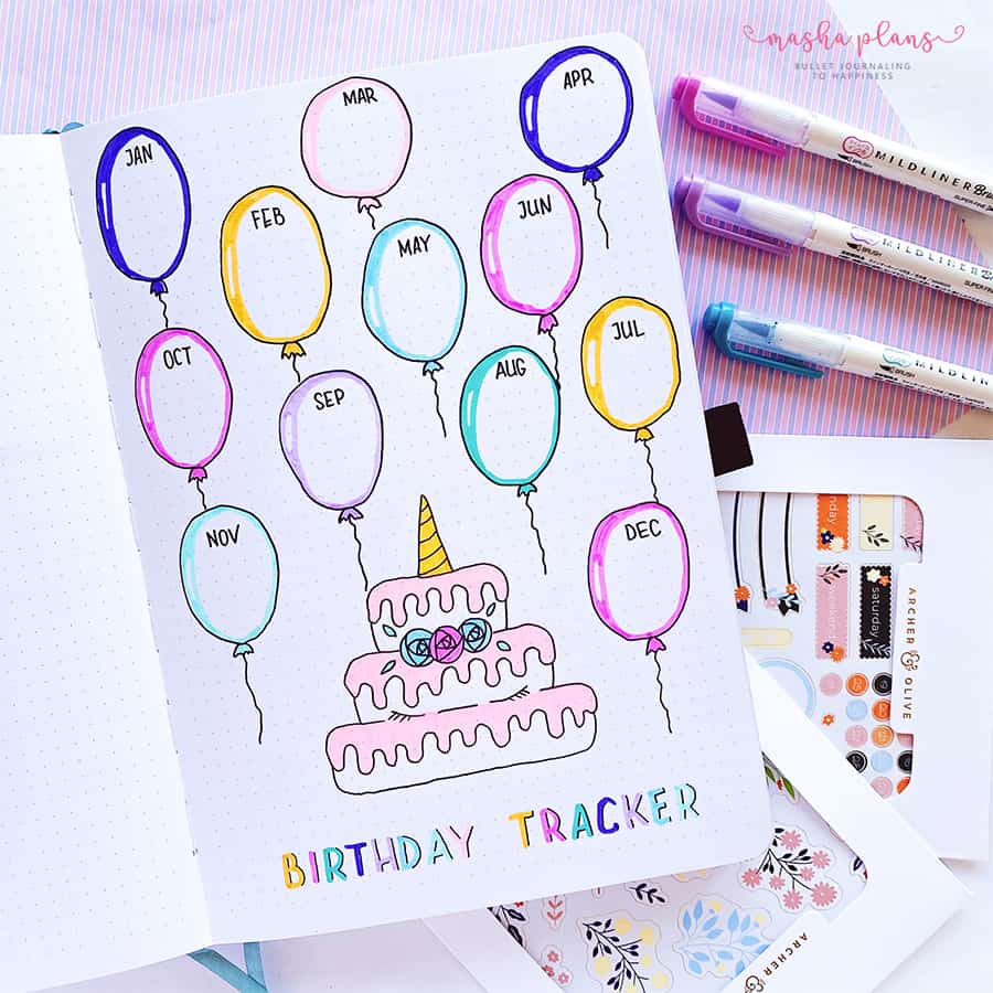 Bullet Journal Pen Test Spreads You'll Want to Try for Yourself!