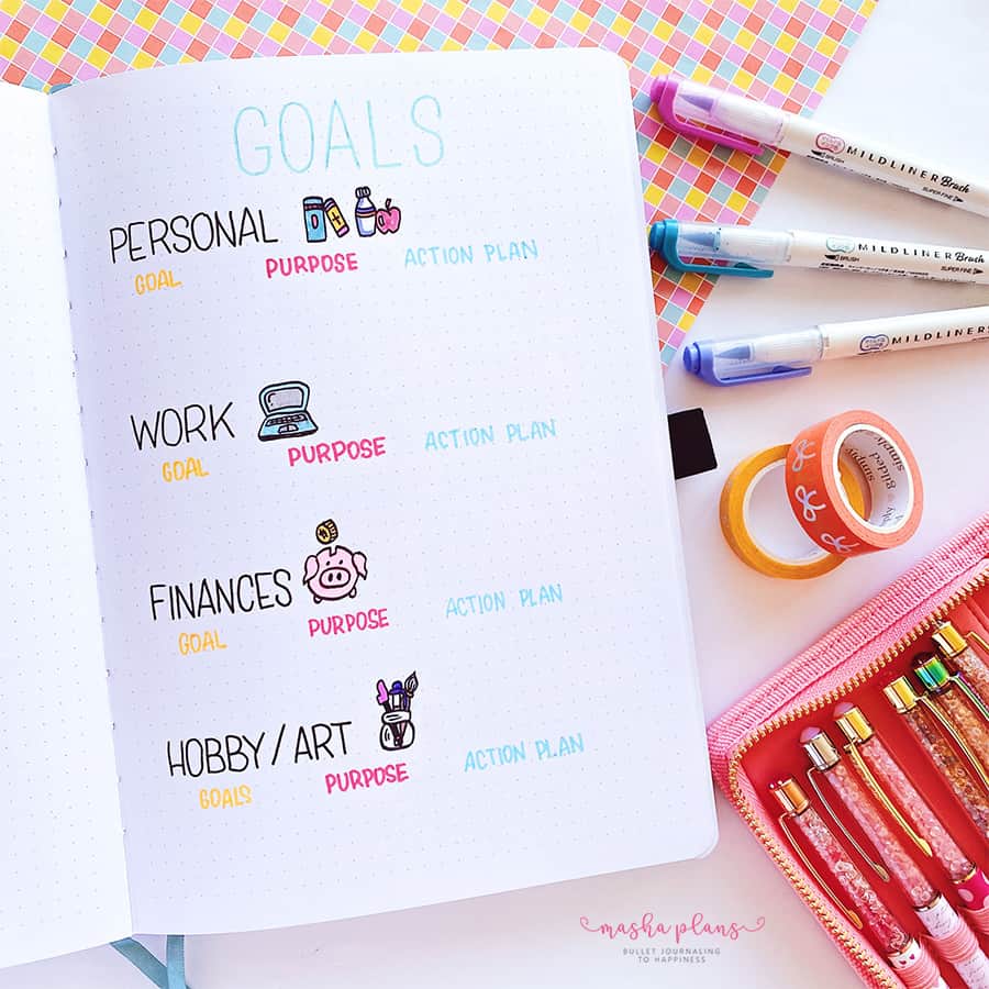 31 Fun And Simple Bullet Journal Page Ideas Masha Plans, 58% OFF