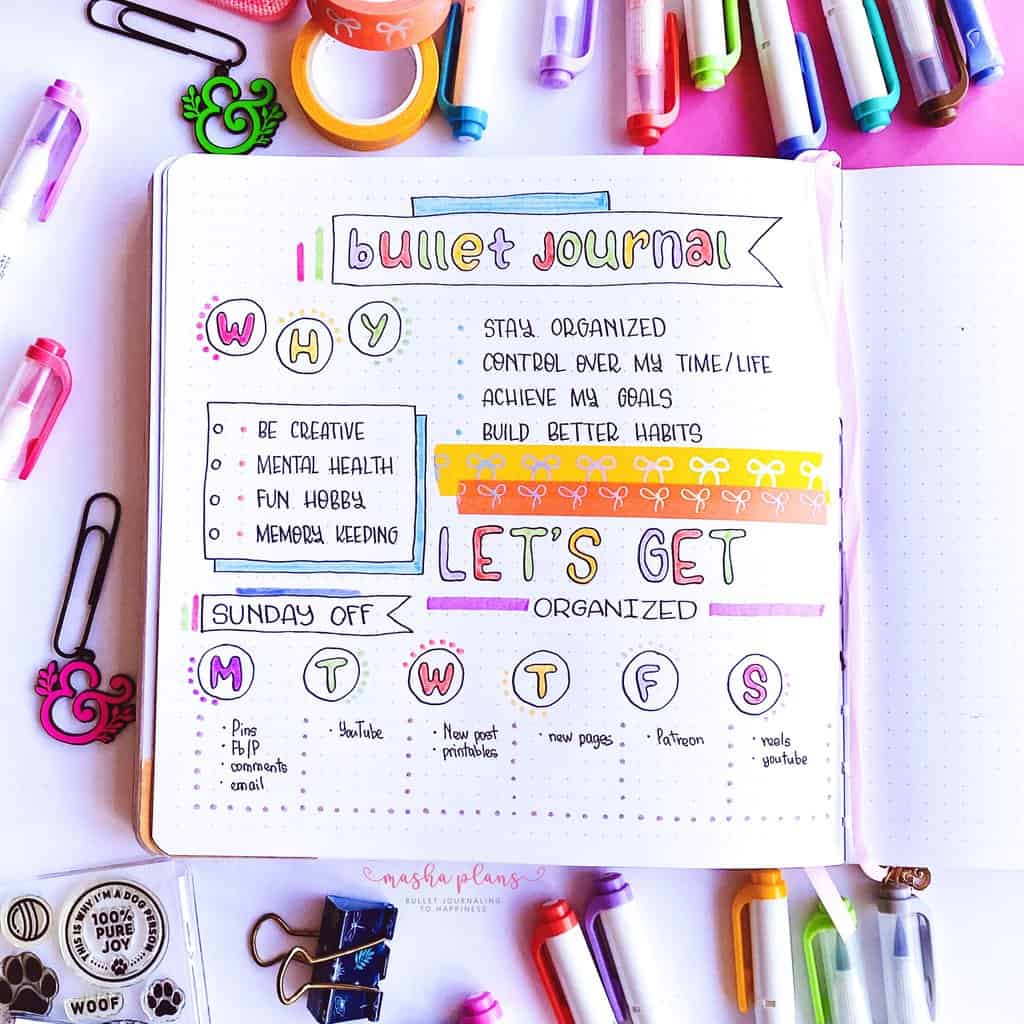 How To Bullet Journal: The Ultimate Guide For Beginners | Masha Plans