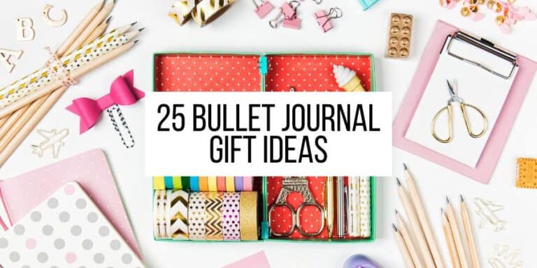 25 Epic Bullet Journal Gift Ideas For The Stationery Addicts