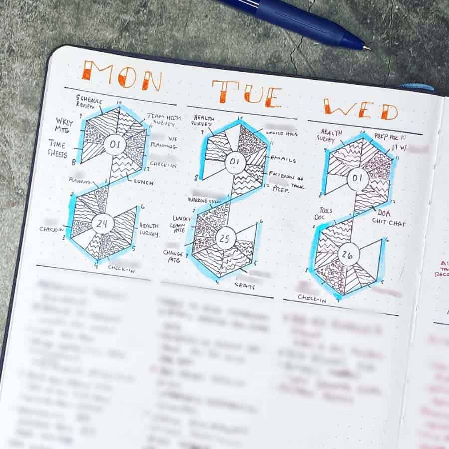 40 Work Bullet Journal Ideas for Organisation and Productivity 💜 