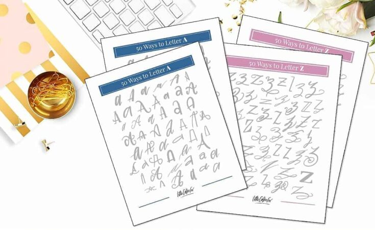 free calligraphy practice sheets download