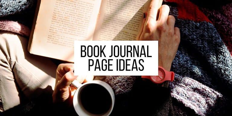 Reading Journal Page Ideas For Book Lovers