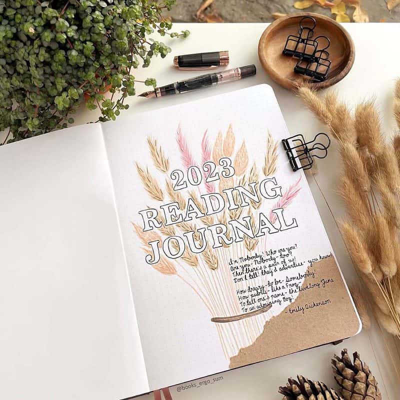 19 Reading Journal Page Ideas For Book Lovers Masha Plans