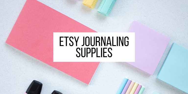 Etsy Journaling Supplies You’ll Love