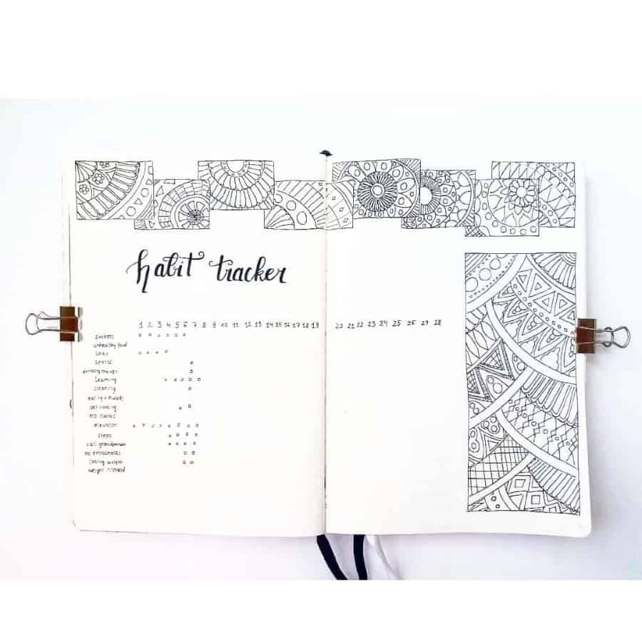 155+ Bullet Journal Habit Tracker Ideas, by Masha