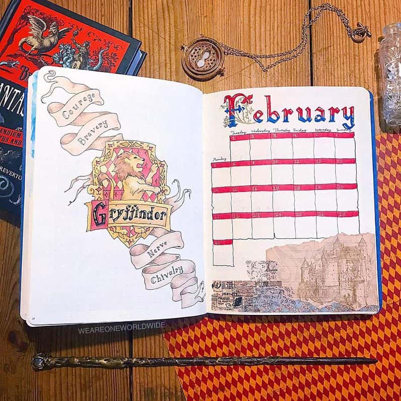 NON VALENTINES FEBRUARY IDEAS R BULLETJOURNAL visual data 7