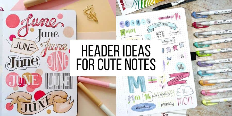 Easy & Cute Handwriting Style For Standout Heading & School Notes