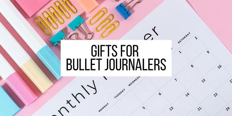 15 Best Gifts For Bullet Journal Lovers