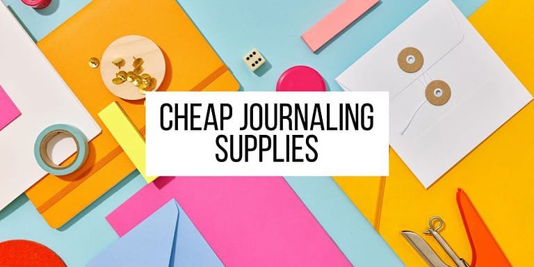 Cheap Bullet Journal Supplies
