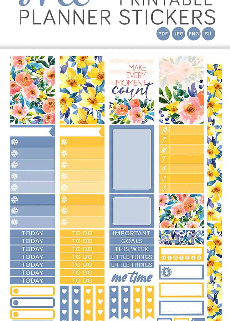 2023 List of Planner Stickers – Free Printable - Printables and Inspirations