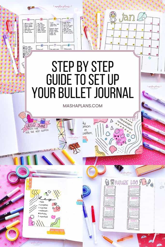 How to set up your first Bullet Journal