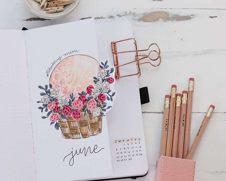 places i want to visit bullet journal