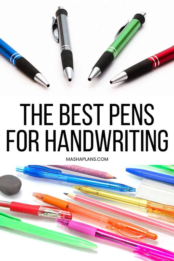 10 Pens to Improve Your Handwriting