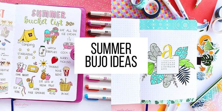 Summer Bullet Journal Ideas